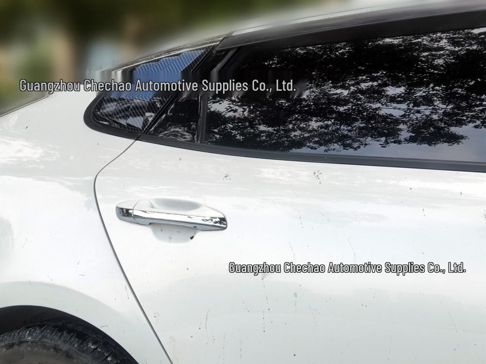 Kia K5 2016-19 Задние боковые окна Карбоновые жалюзи - Внешний тюнинг в стиле Mustang