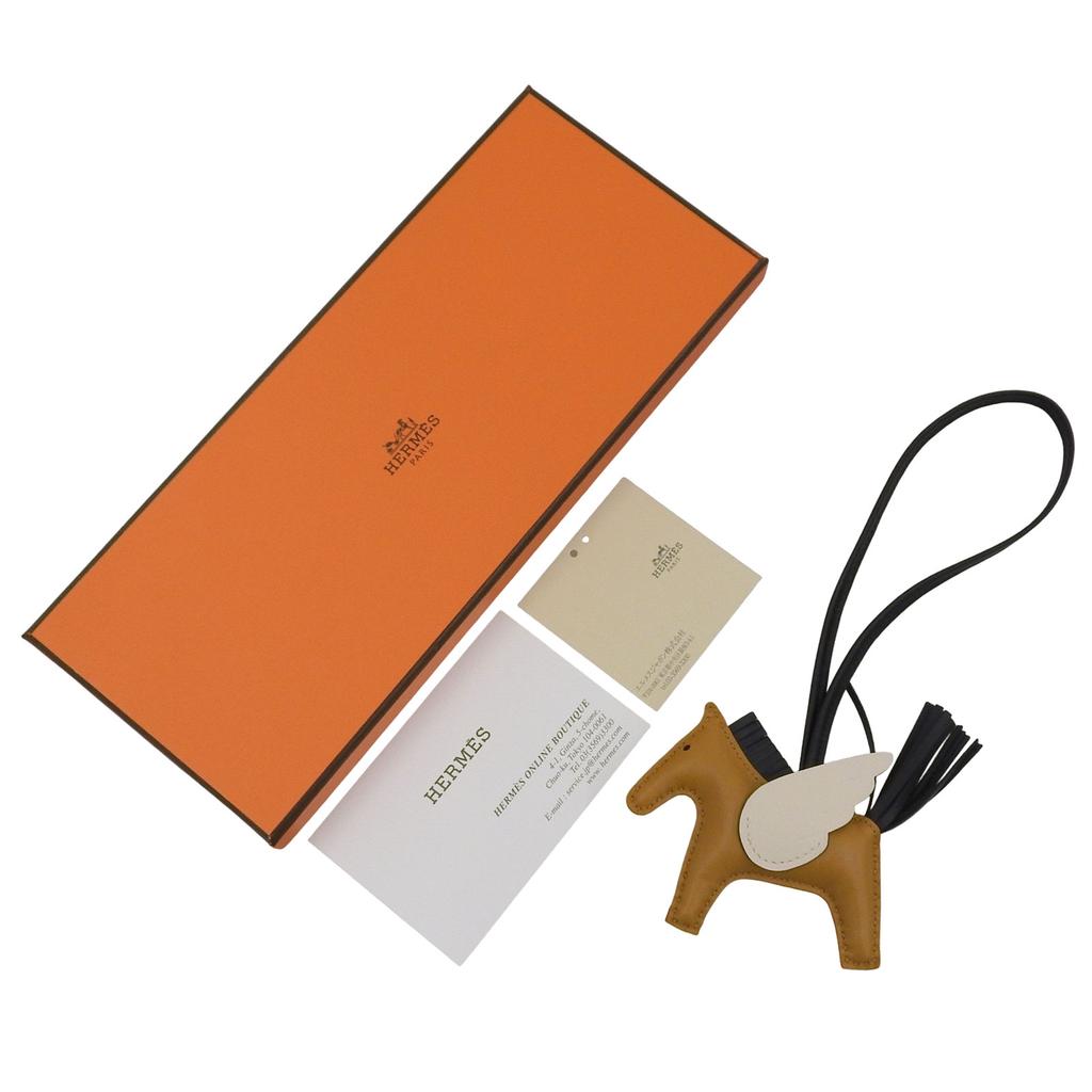 Pristine HERMES Bag charm Rodeo Charm Pegasus PM Anyo Miro Women Used