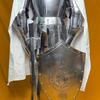 Full-Size 6-Foot Templar Knight Armor Suit Polished Medieval Roman Steel Armor with Display Stand  Ideal for Home Décor