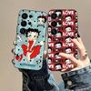 B-Betty-Cute-B-Boop Anime Phone Case For Samsung S 24 fe 25 Ultra plus 20 lite 21 30 22 23 24 22 Ultra 5G Fundas