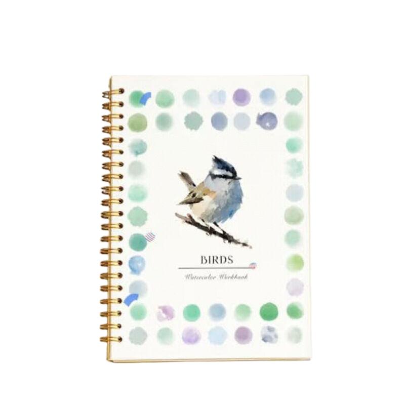 Акварельные раскраски Книжка-раскраска Подходит для начинающих Набор для рисования Легкие пейзажи Набор красок Искусство и ремесла