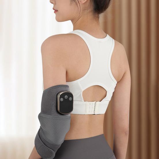 Electric Heated Wrist Massager with 3 Modes & 5 Heat Settings USB Rechargeable Hand Therapy Wrap Portable Soothing Wrist Massage Tool