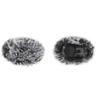 Gray Windscreen Microphone Furry Wind Muff Gray Foam for DJI MIC 2/OSMO POCKET 3, 2-Pack