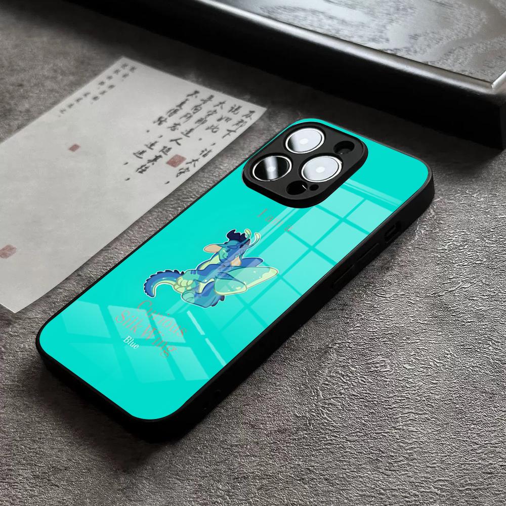 Wings Of Fire Dragons Cartoon Phone Case For IPhone 17 Pro Max 14 Pro 15 12 11 13 Mini X XR XS 16 Plus SE Glass Cover