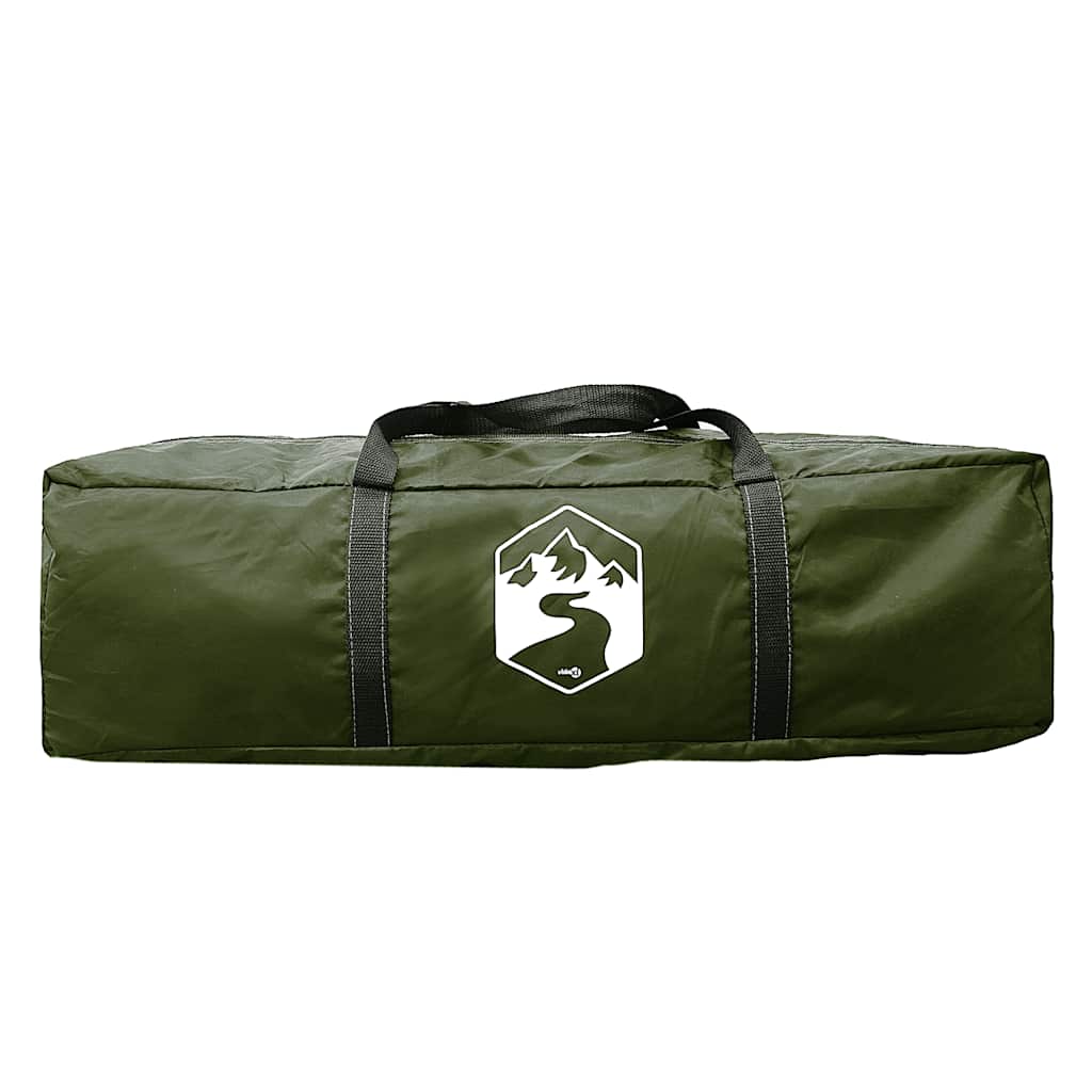 Tunnel Tent for 4 Persons Green Waterproof