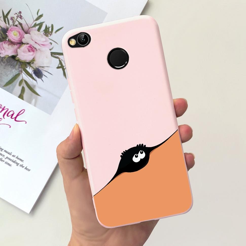 Для Xiaomi Redmi 4 (4X) Чехол Стильный Конфетный Покрашенный Чехол Мягкий Силиконовый Чехол Для Телефона Для Xiaomi Redmi4 Redmi4X Задняя Крышка