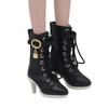 PU Leather Doll High Boots Handmade Doll High-heeled Shoes Birthday Gifts Dolls Shoes  SD Dolls
