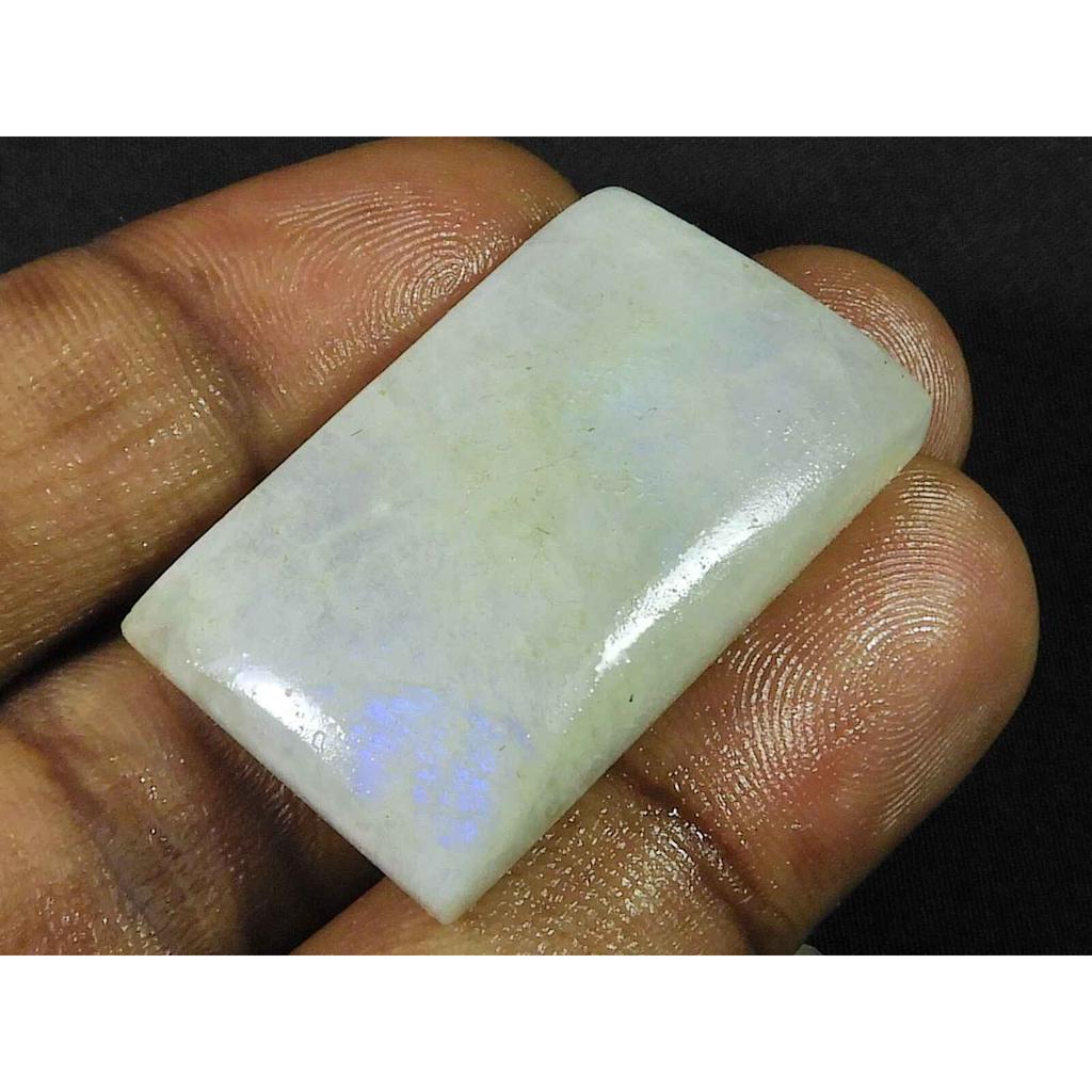 AAA Rainbow Moonstone Ocatgon Cabochon Loose Loose Gemstone 21X36X07MM SK-1805