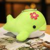 Stuffed Toy Animal Doll Hanging Pendant Keychain Whale Plush Doll Whale Plush Pendant Keyring