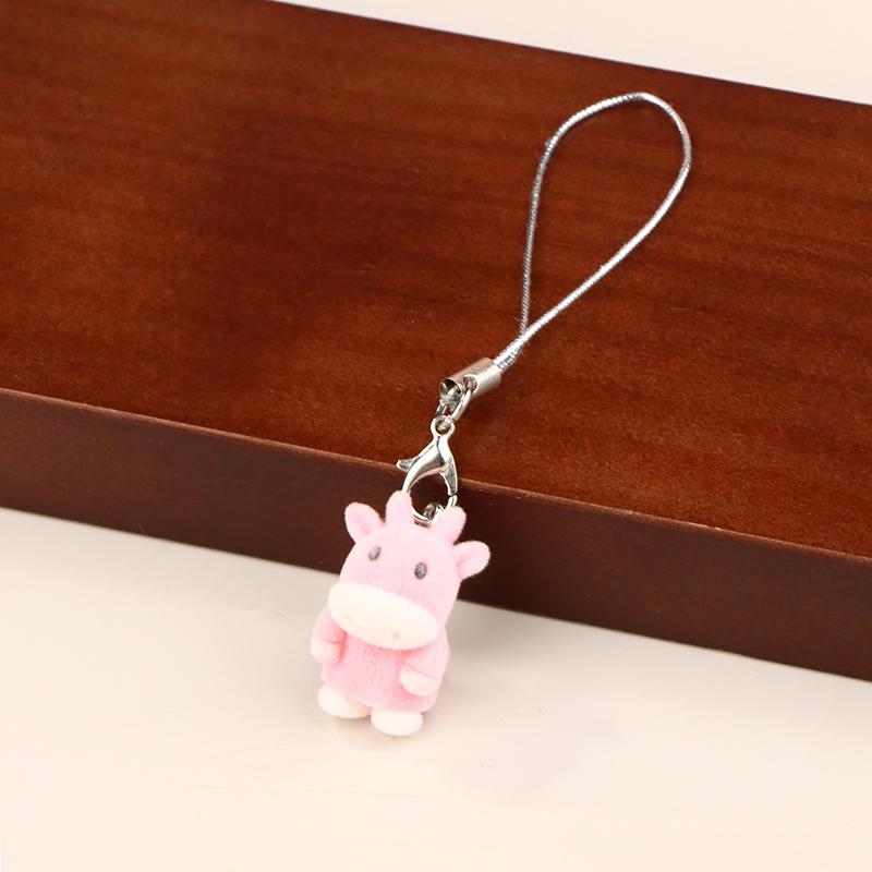 Милый стеганый теленок коала мобильный телефон шнурок мультяшное животное кулон телефон цепочка школьная сумка кулон брелок