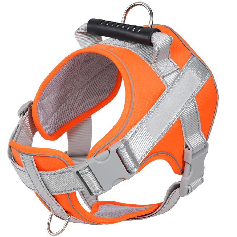 Ремень для собак для маленьких собак, седловидный, взрывозащищенный, цепь для собак, померанский шпиц, корги, плюшевый пояс для груди и спины