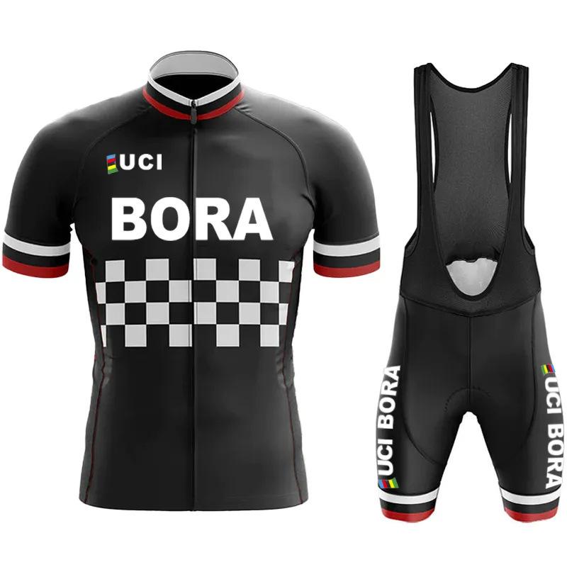 Cycling suit BORA cross-border 2023 Tour de France road bike short-sleeved suit perspiration and moisture absorption event breathable and quick drying