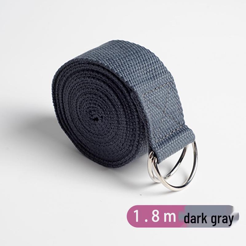 Ремень для растяжки для йоги - Износостойкий, Удлиненная длина 183 см для гибкости и поддержки