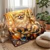 Glowing Game Controllers Theme blanket Lightweight Warm Flannel Blanket Decorative Throw Blanket for Home Decoration