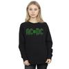 AC/DC Womens/Ladies Shamrock Logo Sweatshirt