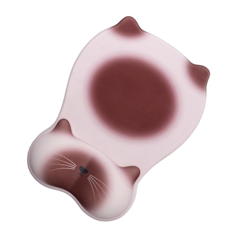 Ergonomic Wrist Support Mouse Pad to Improve Hand Postures and Alleviate Muscle Strain for Designers and Programmers Featuring NonSlip Stability