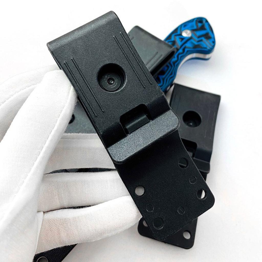 360 Degree Rotation Swivel Plastic Loop Belt Loops Clips Mounting Screws Hardware Kit for DIY Knife Sheath Gun Holster