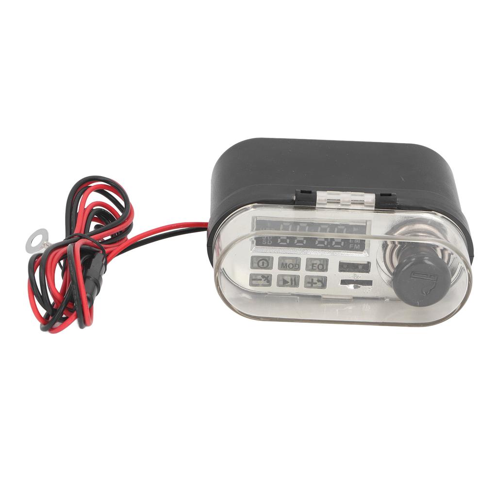 Waterproof Bluetooth Motorcycle Speaker Multifunction Fast Charging Usb Phone Charger with Cigar Lighter Socket