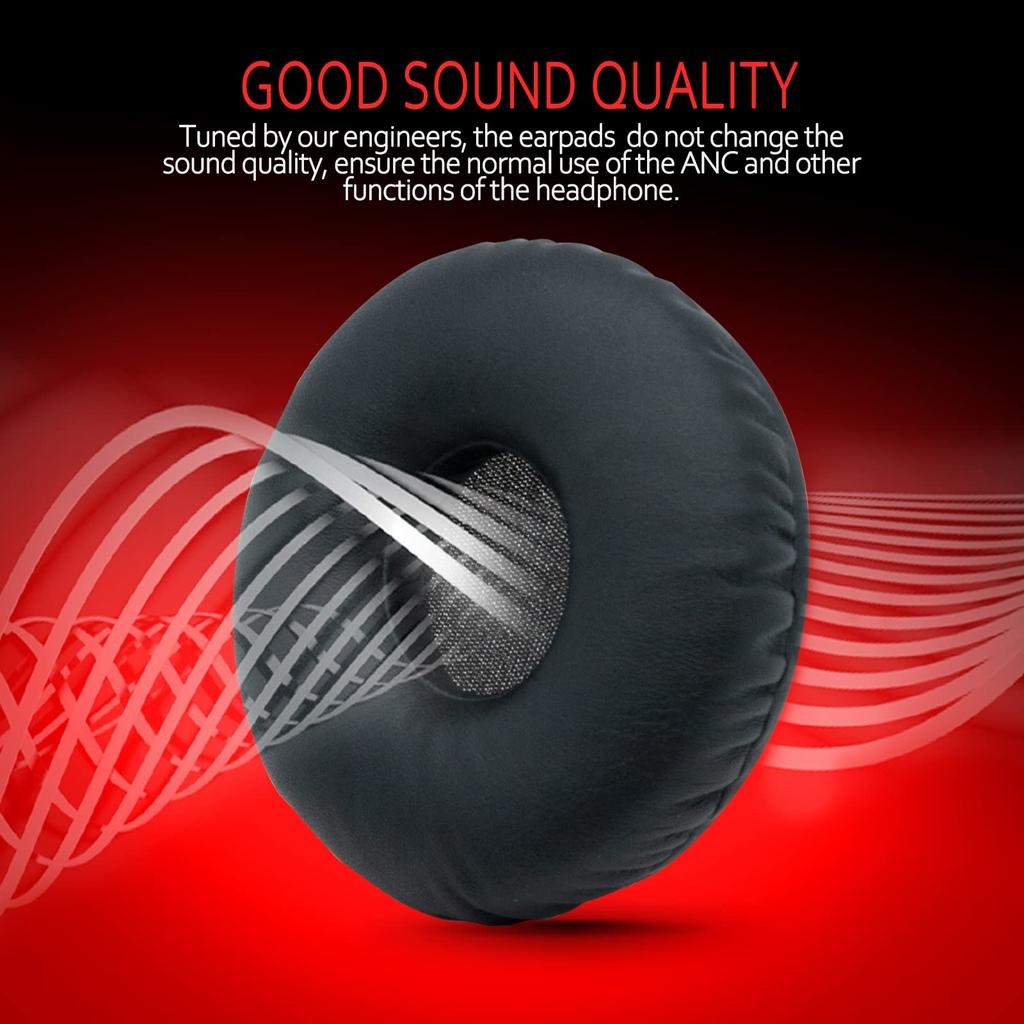 Krone Kalpasmos Сменные амбушюры для наушников Sony Sony Амбушюры Подушечки из пены с эффектом памяти Мягкая кожа Подушечки MDR-XB550, MDR-XB550AP MDR-XB450AP