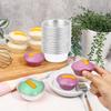 10Pcs Puto Cake Mold Aluminum Alloy Egg Tart Cup Cupcake Kitchen Baking Mold Mini Round Baking Oven Pan Pastry Dessert Mould