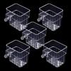 Hydroponic Planting Cup Household Water Grass Planting Cup Wall Mounted High Transparent Fish Tank Landscape Decoration