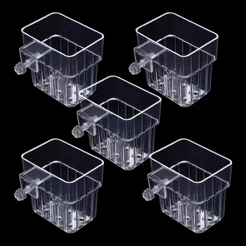 Hydroponic Planting Cup Household Water Grass Planting Cup Wall Mounted High Transparent Fish Tank Landscape Decoration