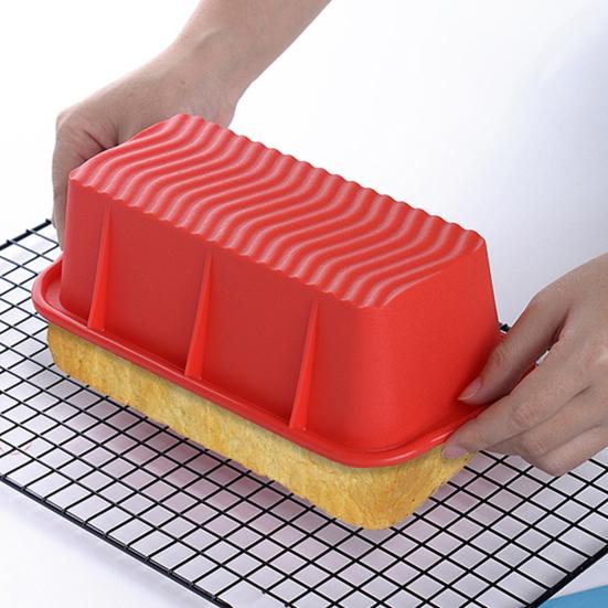 Yousheng Silicone Bread Mold Nonstick BPA Free Baking Pan for Homemade Loaf Cake Toast Meatloaf Food-Grade Easy Demold Reusable Kitchen Accessory