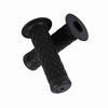 22mm 7/8"   Vintage Soft Rubber Handle Bar Hand Grips For Motorcycle Dirt Bike Black