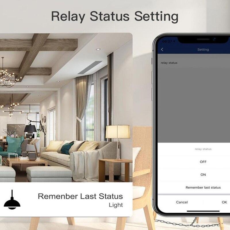 Tuya Zigbee WiFi DIY Smart Switch Breaker APP Remote Timing Wireless Control Relay Automation Modules Alexa Google Home Voice