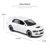 1/32 Mitsubishi Lancer Evolution IX 9 Сплавная Модель Машины Литая Симуляция Металлическая Игрушка Транспортные Средства Коллекция Моделей Автомобилей Детский Подарок
