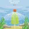Octopus Water Spray Toy for Kids 360 Degree Rotary Spinning Rockets Sprinkler Summer Fun Water Toy for Toddlers Boys Girls