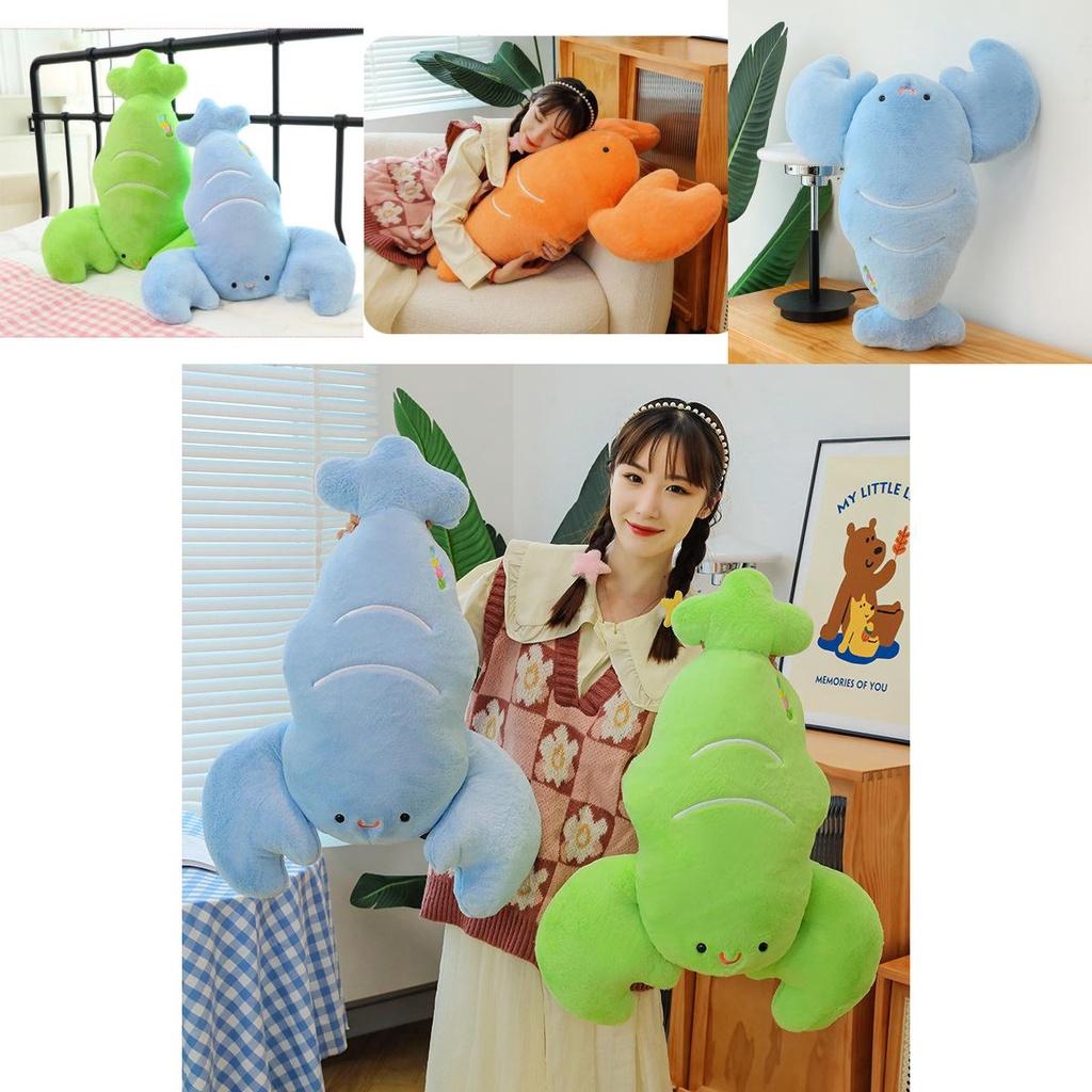 Cute New Trendy Lobster Plush Toy Funny And Creative Stuffed Animal For Sleeping And Cuddling Perfect Gift