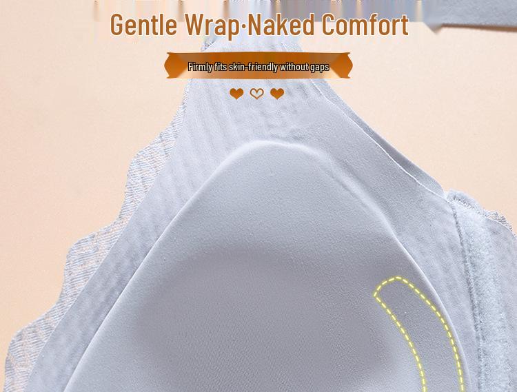 Бесшовный бюстгальтер без косточек большого размера с защитой от провисания для женщин