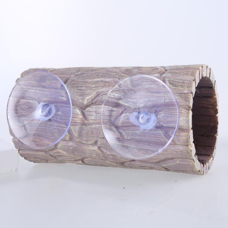Reptiles Hideaway Cave Hollow Trunk Shape for Lizards Geckos Hideouts Hiding Hollow Trunk Trunk Hideouts