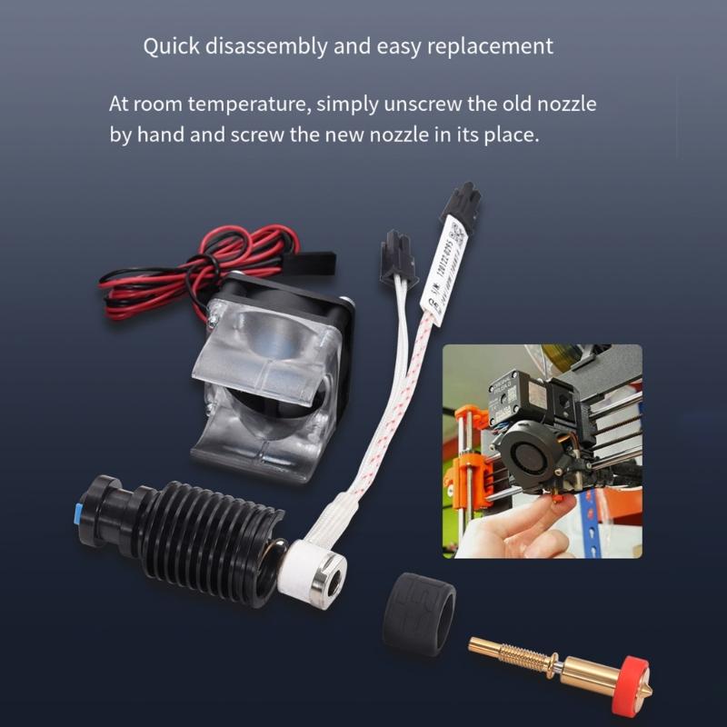 Модернизированный для шести RapidChange Hotend экструдер Прямой привод Металлический экструдер Быстросменная насадка для 3D-принтера