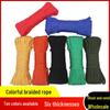 Ручная работа Красочный плетеный нейлоновый декоративный паракорд для улицы Веревка для палатки, бельевая веревка