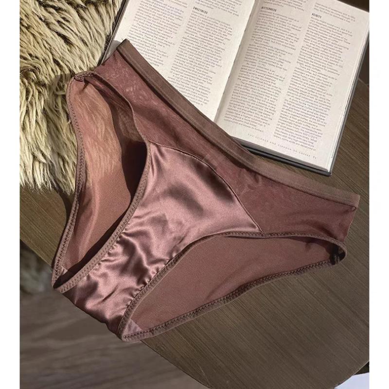 Комплект нижнего белья из французского шелка Ice Silk для женщин, сексуальный кружевной бюстгальтер Push Up, съемные подкладки, тонкие чашки, бюстгальтер, бесшовный комплект нижнего белья