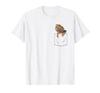 Bearded Dragon Lizard Reptile Fake Pocket T-Shirt