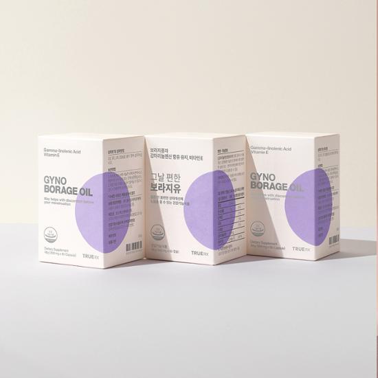 TrueRX Daily Удобное масло бурачника, 60 капсул (30-дневный запас), Корейская здоровая пища