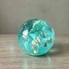 Transparent Ocean Sensory Fidget Toy Cube Shape Stress Relief Ball  for Table Decoration