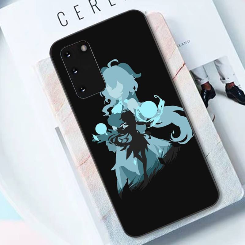 Чехол Genshin Impact Kazuha Zhongli Hutao Xiao для телефона Samsung S10 21 20 9 8 plus lite S20 Ultra 7edge