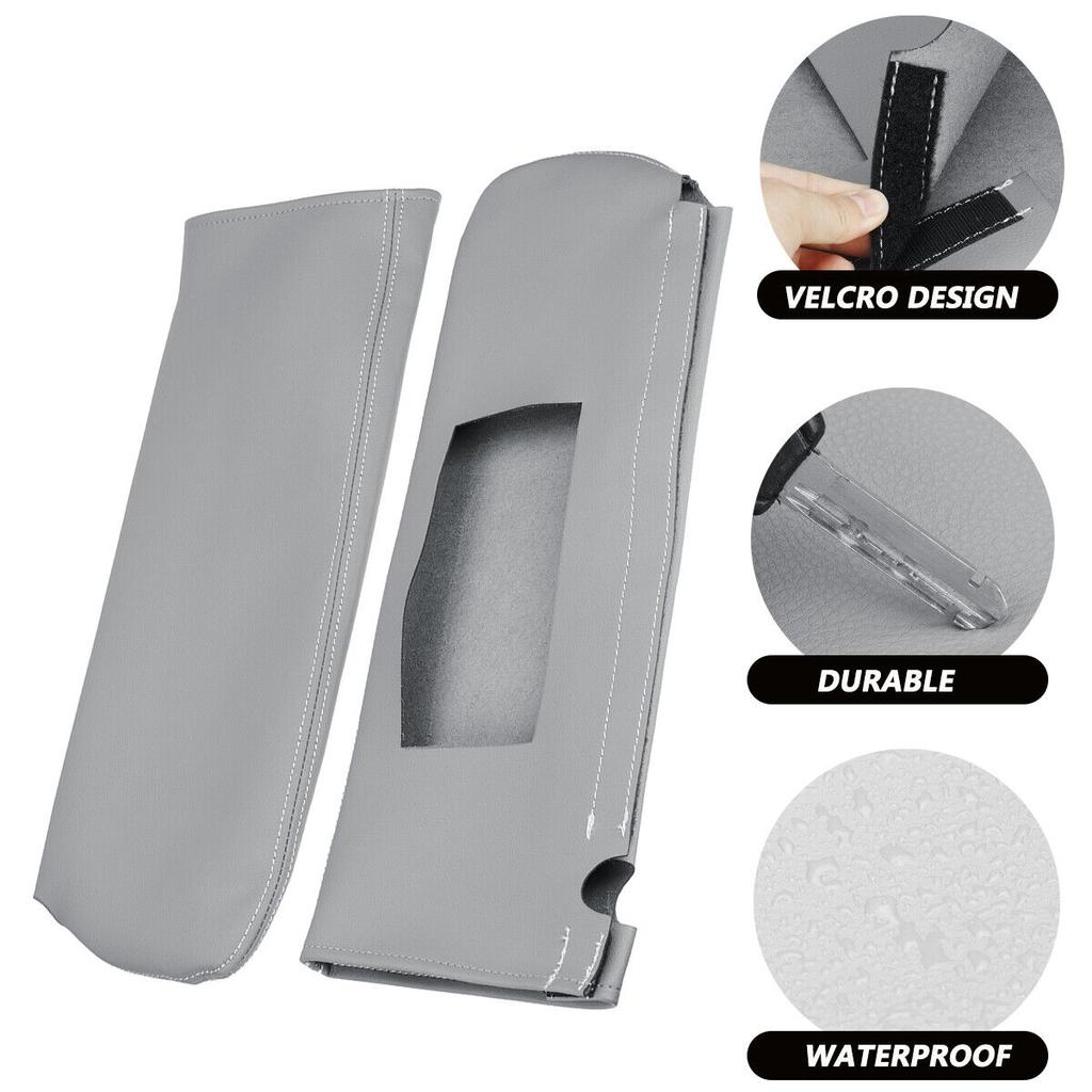 Аксессуары для солнцезащитного козырька, передняя кожаная пара, левая и правая