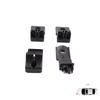 EHL588-1 Left Side Headlight Holder Mount Repair Bracket Tab Set for VW Crafter MK1 2E 2F 2006-2017 2E0998225
