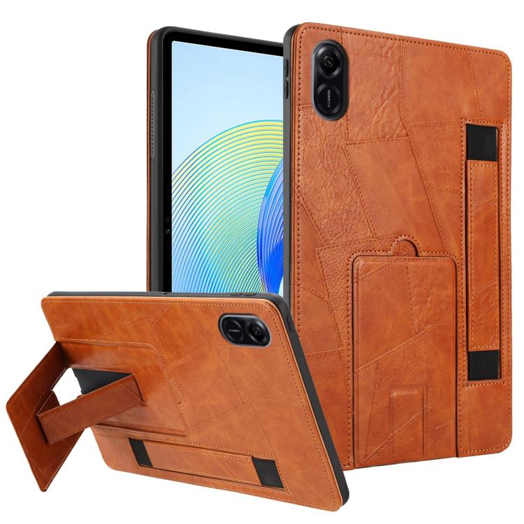 Wristband Retro Vegan Leather Back Tablet Case With Holder For Honor Pad X9 11.5 2023 / X8 Pro 11.5