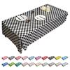 Concise Style Eye-catching Tablecloth PEVA Creative Chessboard Pattern Table Cover for Home
