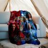 Customizable Descendants The Rise of Red Throw Blanket – Personalized Name, All-Season Cozy Snug Blanket, Machine Washable, Personalized Blanket