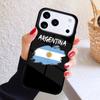 Мягкий чехол для телефона с флагом Аргентины для iPhone 17 Air 16 15 14 13 12 11 Pro Max Plus