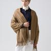 ШАЛЬ ИЗ МЕРИНОСОВОЙ ШЕРСТИ ABRAHAM MOON 70 см - Верблюжий