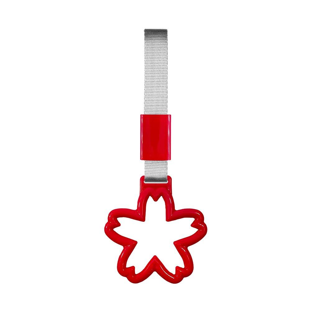 Cherry Blossom Car Handle Strap Ring Anti Collision Warning Hand Strap Ring Car Interior
