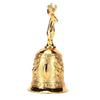 Zinc Alloy Metal Hand Bell Polished Wedding Bell Decorative Bells Call Bell  Meditation Prayer